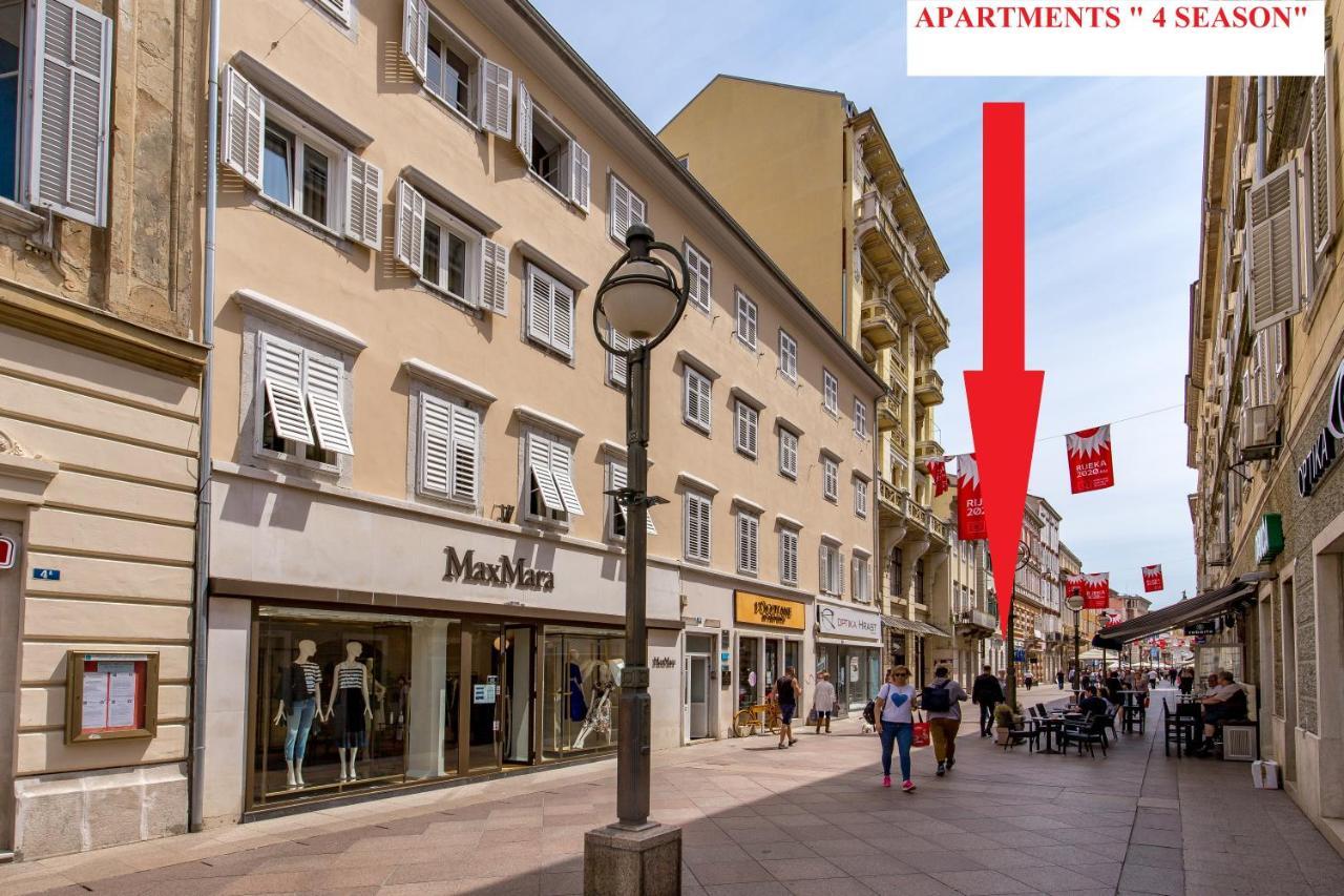 4 Season Apartments Rijeka Exterior foto